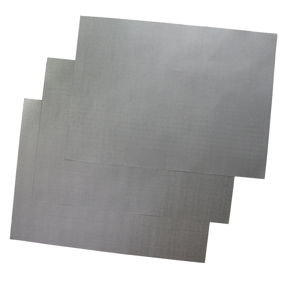 Custom Black Barbecue Fiberglass Reusable Non-stick bbq grill Mat