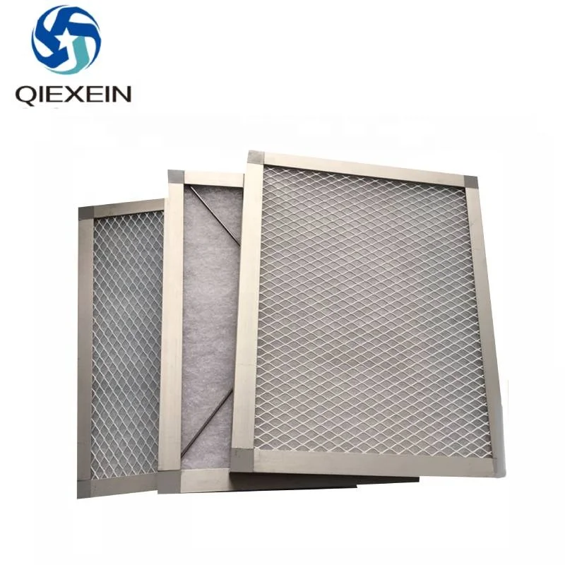 Merv 8 Merv 13 Washable Air Pre Filter Pleated Metal Mesh HVAC Air Filter Custom HVAC Multi Function Air Filter