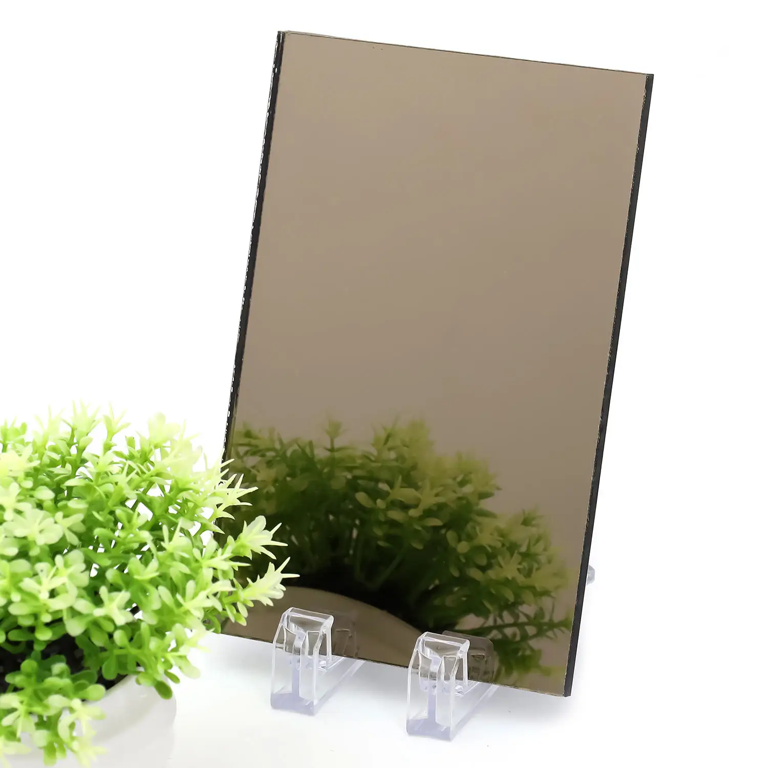 4mm 6mm 8mm 10mm Float Colored Brown Euro Grey Bronze Green Black Tinted Reflective Glass