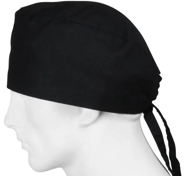 Nursing Surgical Nurses Hair Hat For Long Hair Dental Nurse Doctor Surgical Scrub With Adjusting Buckle