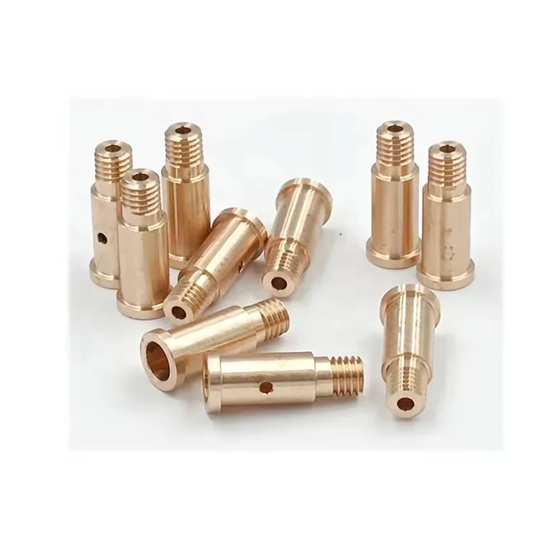 OEM CNC Turning Phosphor Bronze Thread Shaft CNC Manufacturer for Industrial Use