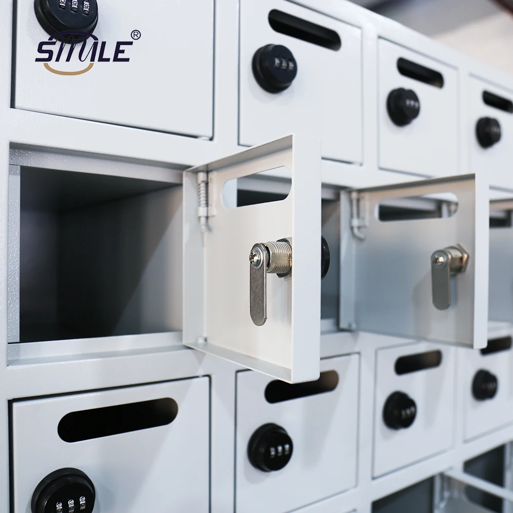 CHNSMILE Steel With Combination /Key Lock 48 Door Mini Mailbox Floor Apartment Commercial Mailboxes For Sale
