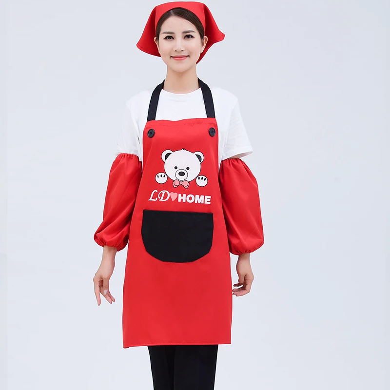 Canvas Stylish Restaurant Waist Apron Custom Logo Cooking Aprons Barista Apron