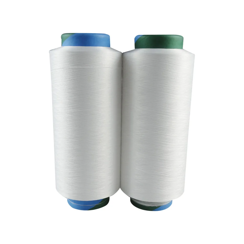 100% Nylon 6 DTY 70/24/2 Twist Yarn High Tenacity Raw White Polyamide DTY Yarn for Knitting Weaving for Socks