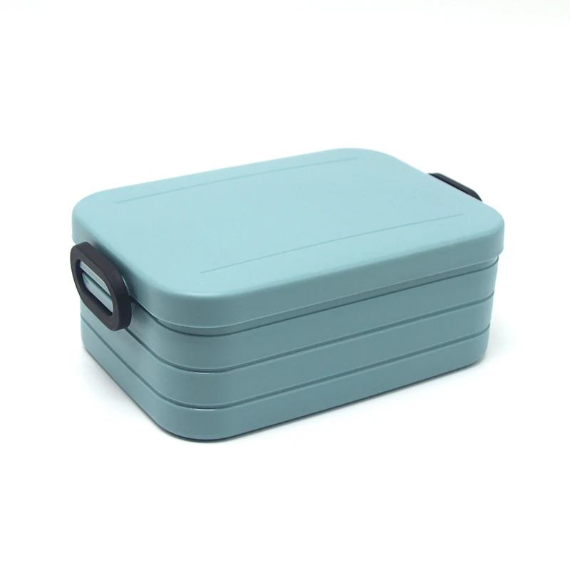 2023 New Customized   BPA-Free 4 in 1 Compartment  Plastic Devided  Lunch Box Multi Size Bento Box for Kids School Outdoor Ca
