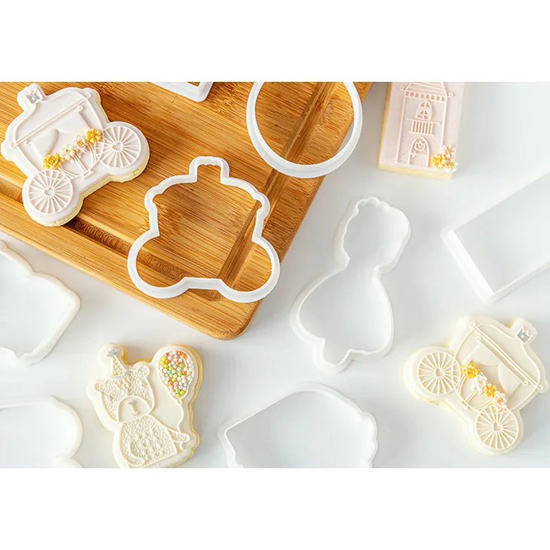Wholesale Customization Stainless Steel Cookie Cutter Baking Embossing Stamps Molds