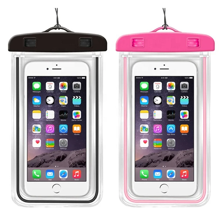 Water Luminous Tpu Travel Multifunctional Oem Odm Polyester Mobile Phone Cases Waterproof Pouch For Nokia Play 2 Max Beach Bags