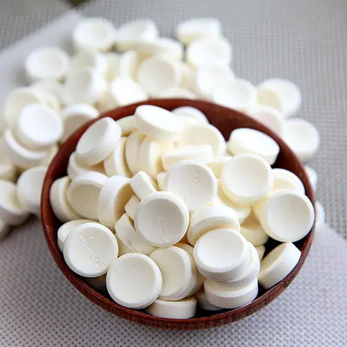 Dry hard sweet candy Tablet