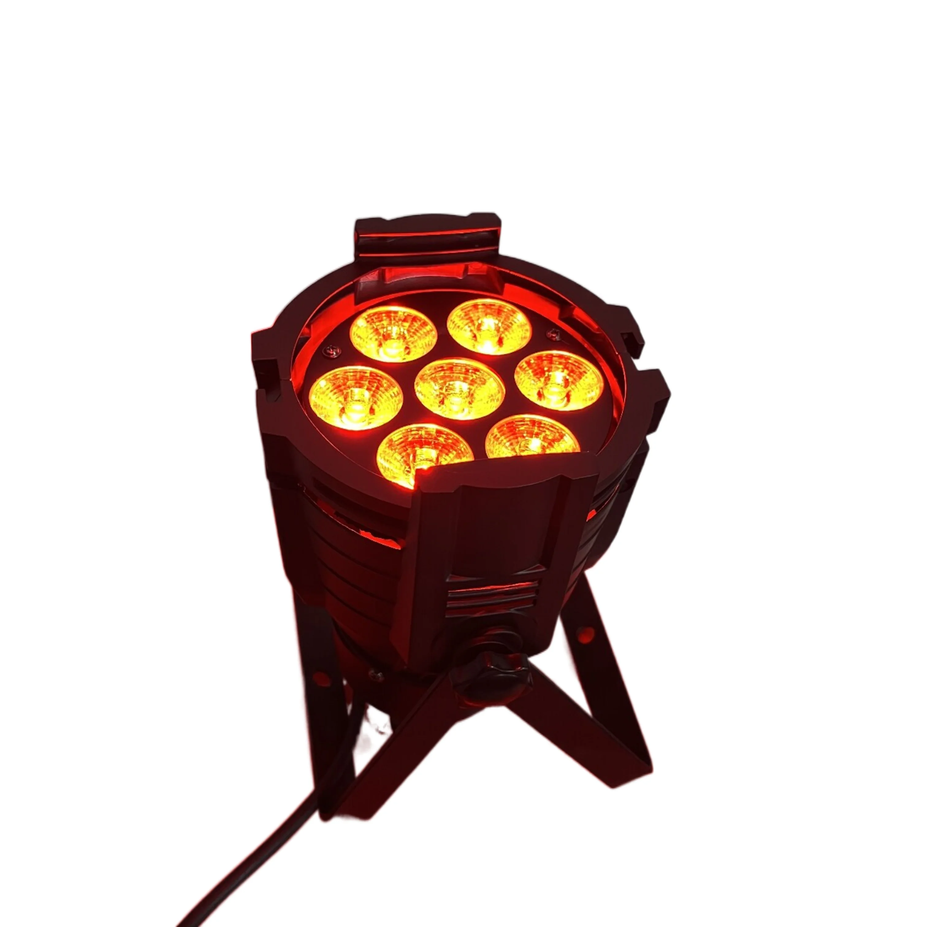 Factory Wholesale Price mini 7*10W Cast palmer lamp RGBW 4in1 PAR LED Spotlight can light Disco DJ Stage party club bar
