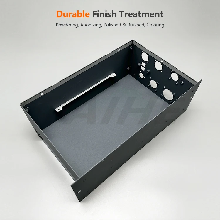 Custom Sheet Metal Part Stamping Fabrication Stainless Steel Aluminum Aluminium Enclosure Housing Case Box Shell Cover Chassis