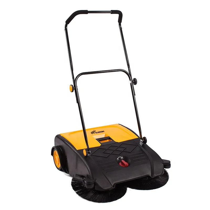 Elerein 2024 new product Sweeping width 550mm manual push household plastic broom floor sweepers