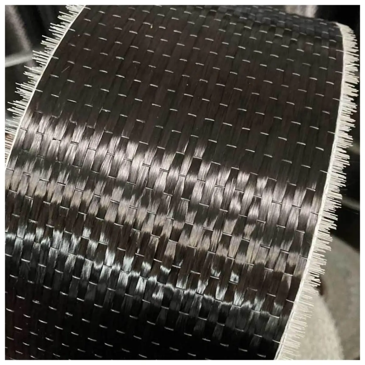12K 200g 10mm   carbon fiber cloth, construction bridge reinforcement, concrete crack repair