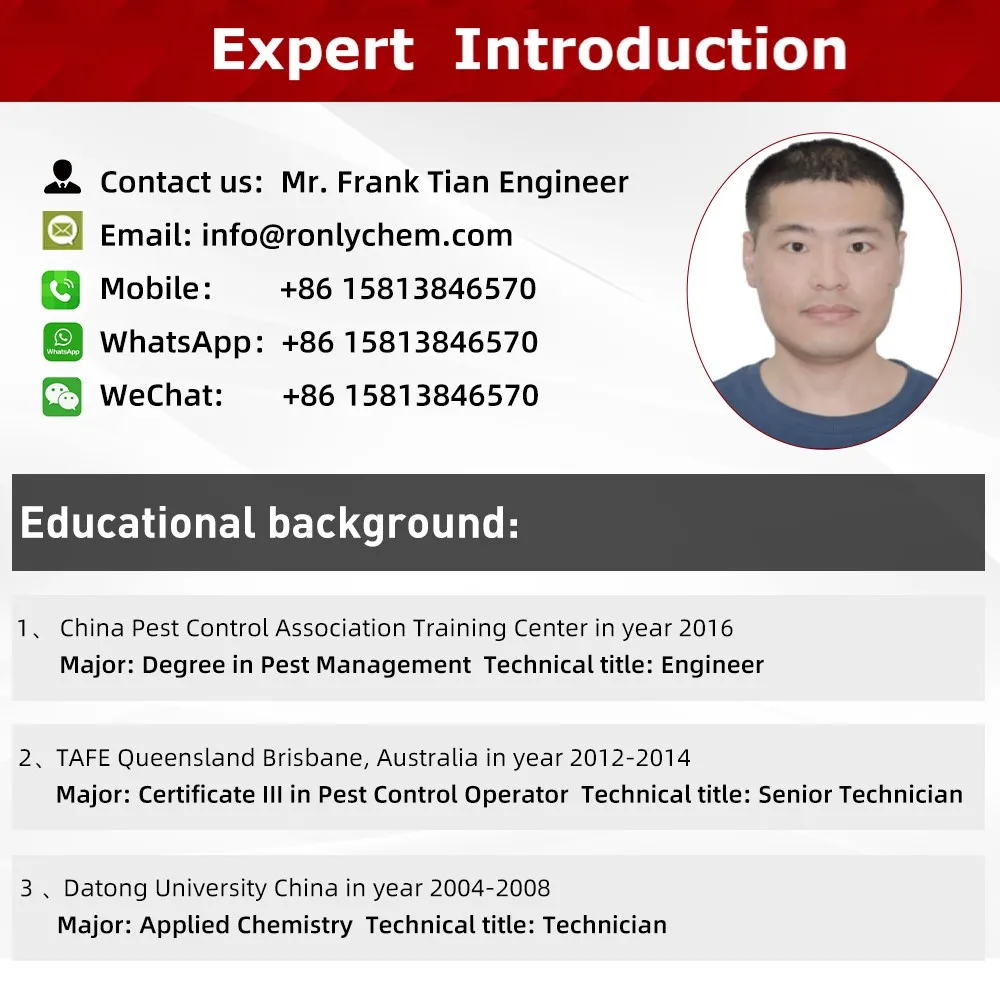 brodifacoum 98%TC high purity technical material rodenticide rat mouse killing