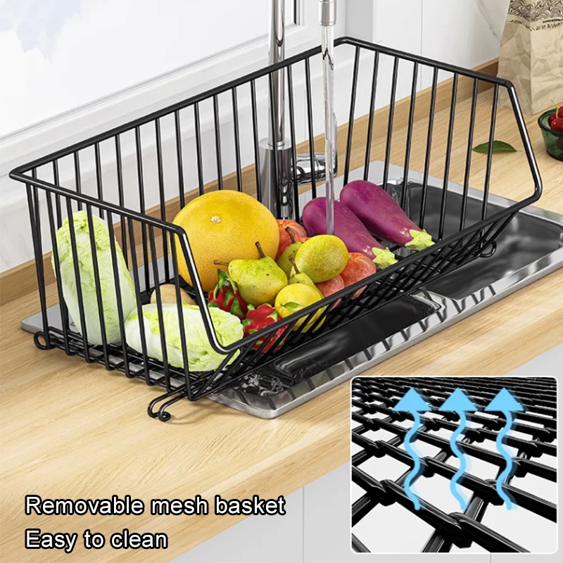 Modern 5 Layer carbon steel kitchen organizer vegetable basket shelf with universal Wheels Removable Shelving Fruit Storage Rack