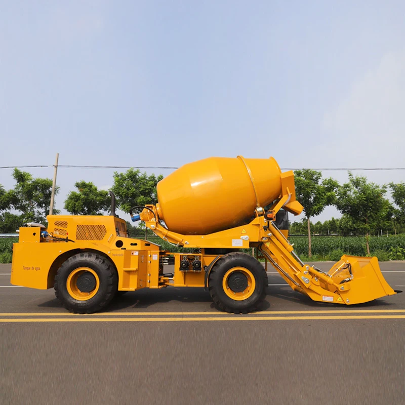 High Rate Of Return 4 Wheel Drive Mini Concrete Mixer Truck Capacity For Sale