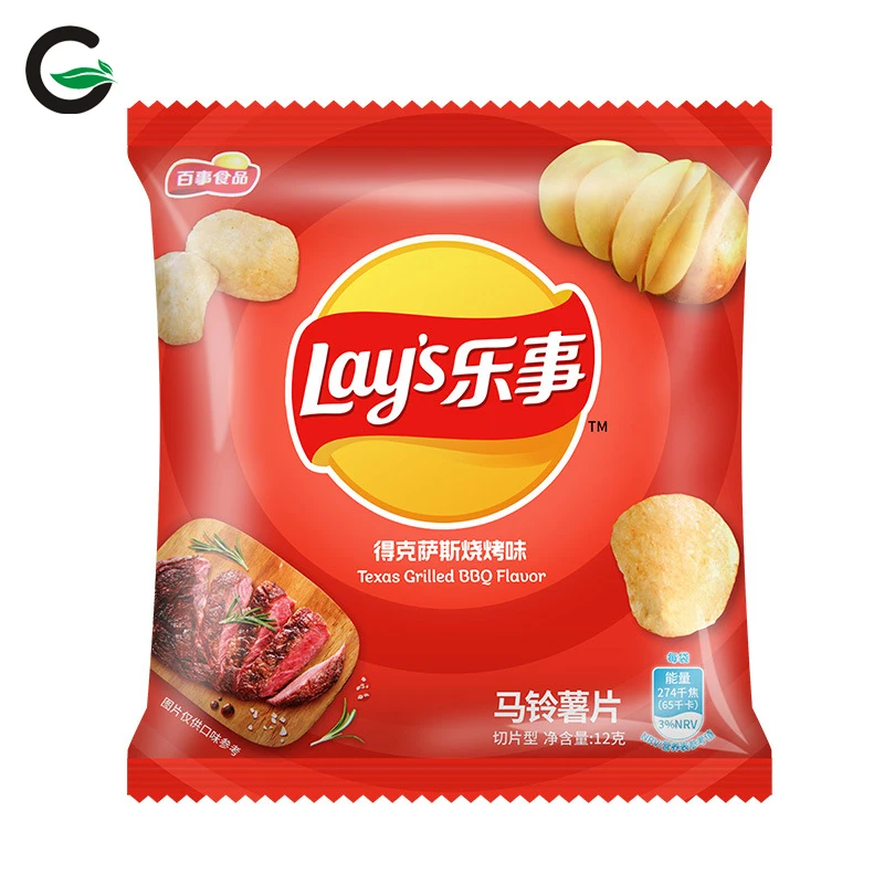 Wholesale snacks Wholesale Exotic Snacks Asian Snacks Lay Potato Chips Mixed Flavors 40g Customizable Labels
