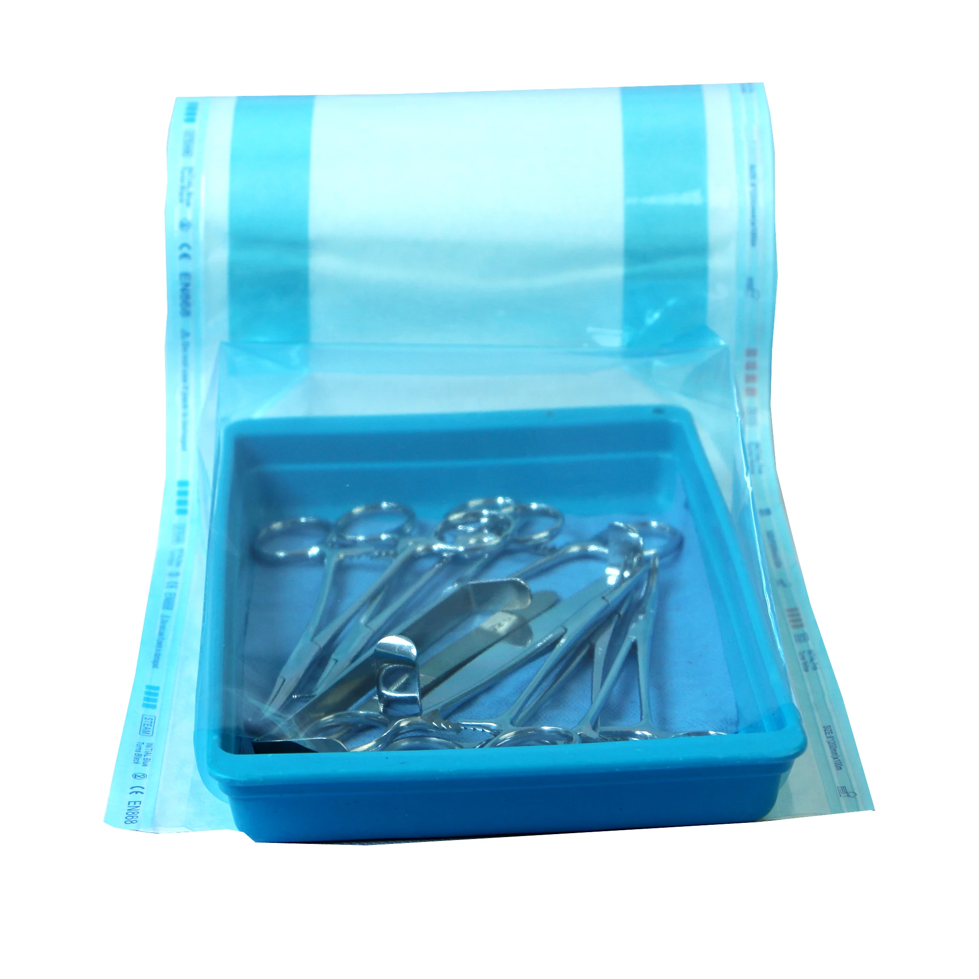 Sterilization Gusseted Rolls Sterile Bag Medical Autoclave Sterilization Plastic Packaging