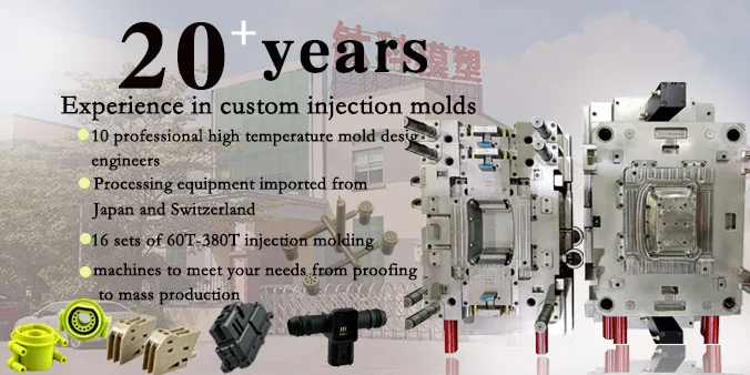 High Quality Plastic Injection Mould for Making Plastic Parts China Factory Plastic Injection Molding