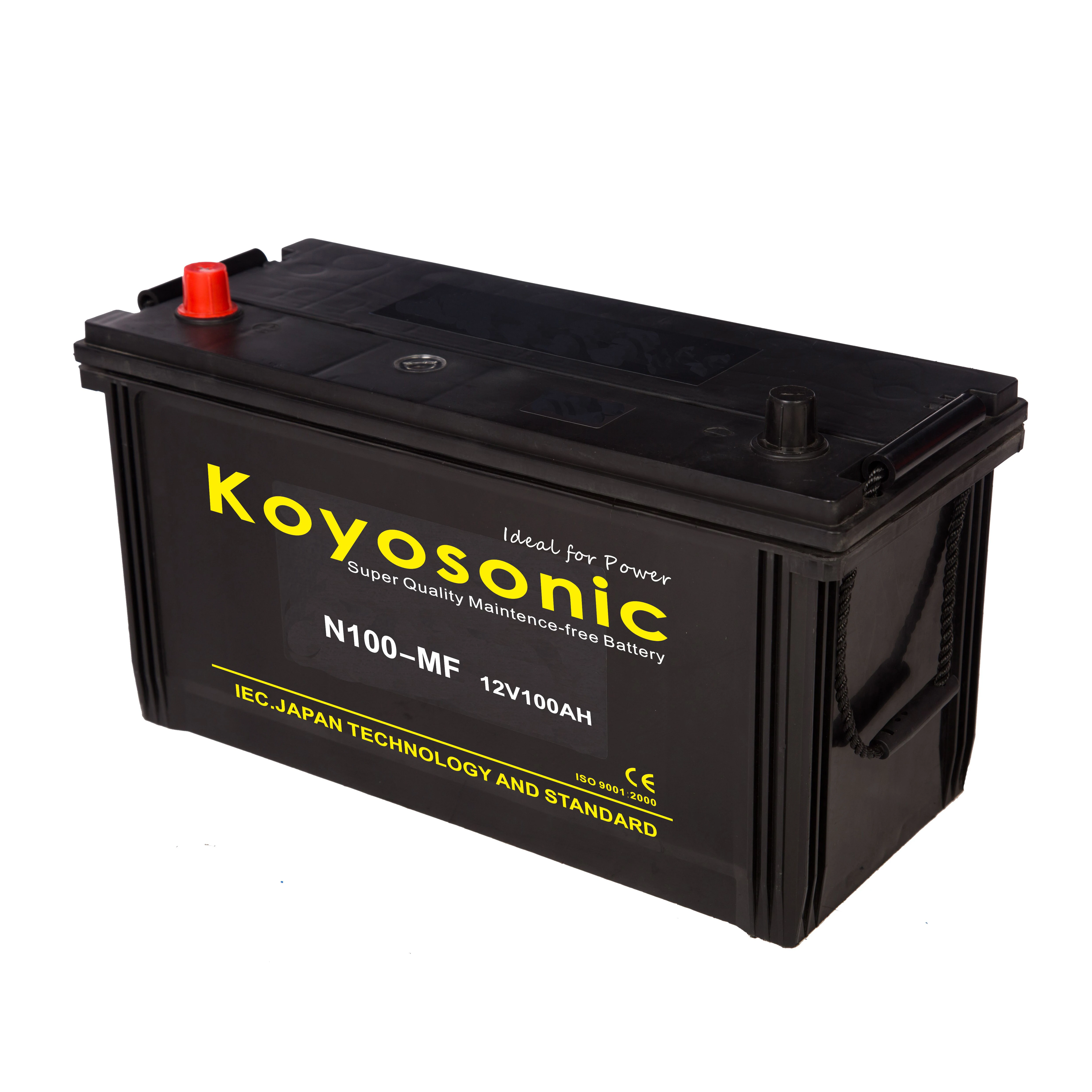 Acid Car Battery 12V 100ah Heavy Duty Battery Car Cell N100-MF