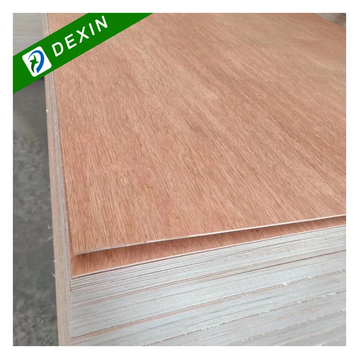 2.5mm 3mm 4mm 6mm 9mm 18mm Bintangor/Okoume/Poplar/Birch Commercial Plywood