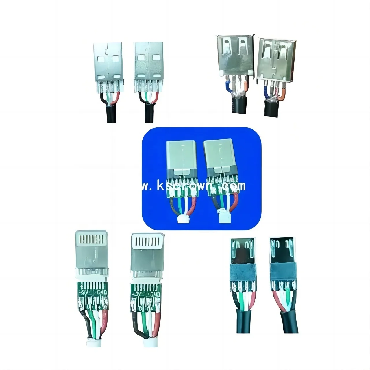 WL-USB11 Wire Harness All Different USB Data Cable Automatic Soldering Machine