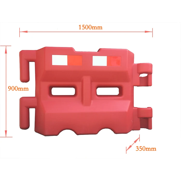 2022 Heavy Duty Traffic water barrier and road construction work water filled barrier