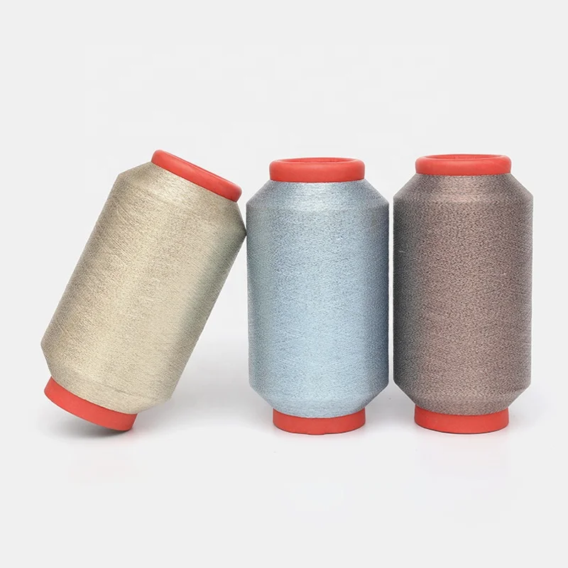  Golden Metallic Yarn Cone Thread Embroidery