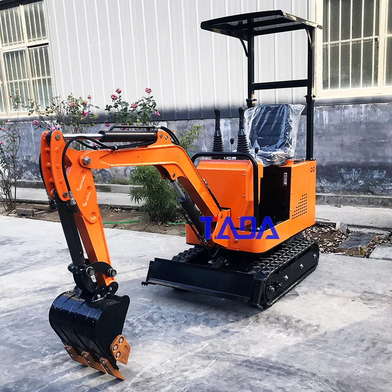 Mini Excavator Manufacturer Production of 0.8ton 1ton 1.2ton small hydraulic excavators