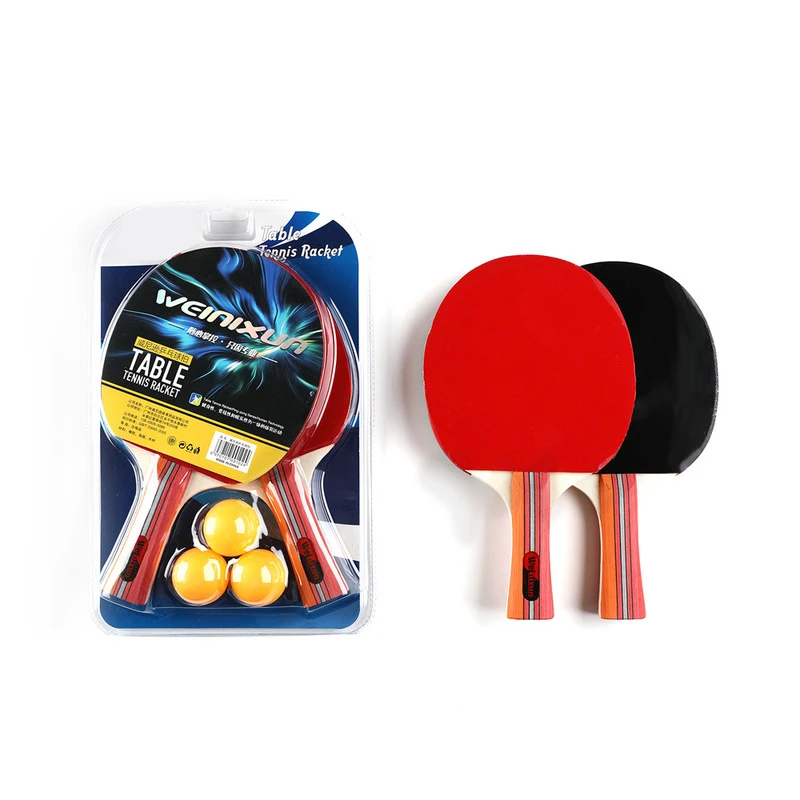 
Factory direct sale indoor sports game exercise fitness Ping Pong table tennis racket professional 