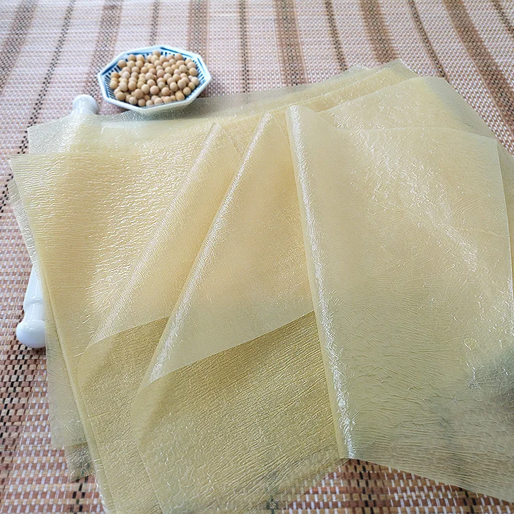 
Hot Sale Healthy dry bean curd sticks and No chemical seasoning Fresh customized No salt tofu soy bean curd sticks 