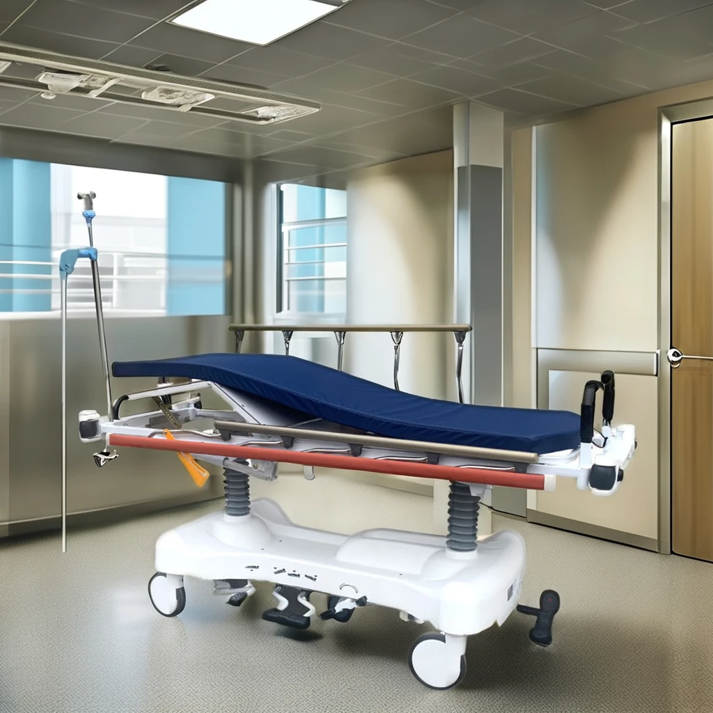 Многофункциональная Регулируемая гидравлическая тележка для переноски кровати