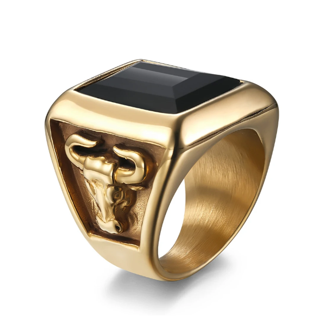 Vintage Style AG Masonic freemason plumb secret society stainless steel men ring In Stock
