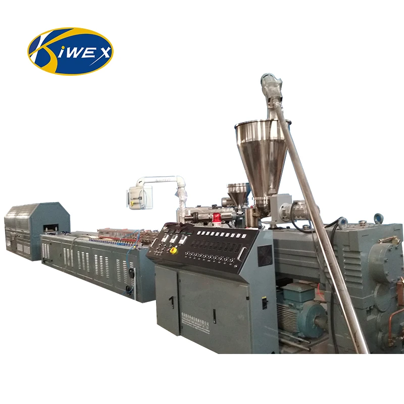 
pvc / wpc / upvc door window board making machine use double screw extruder 