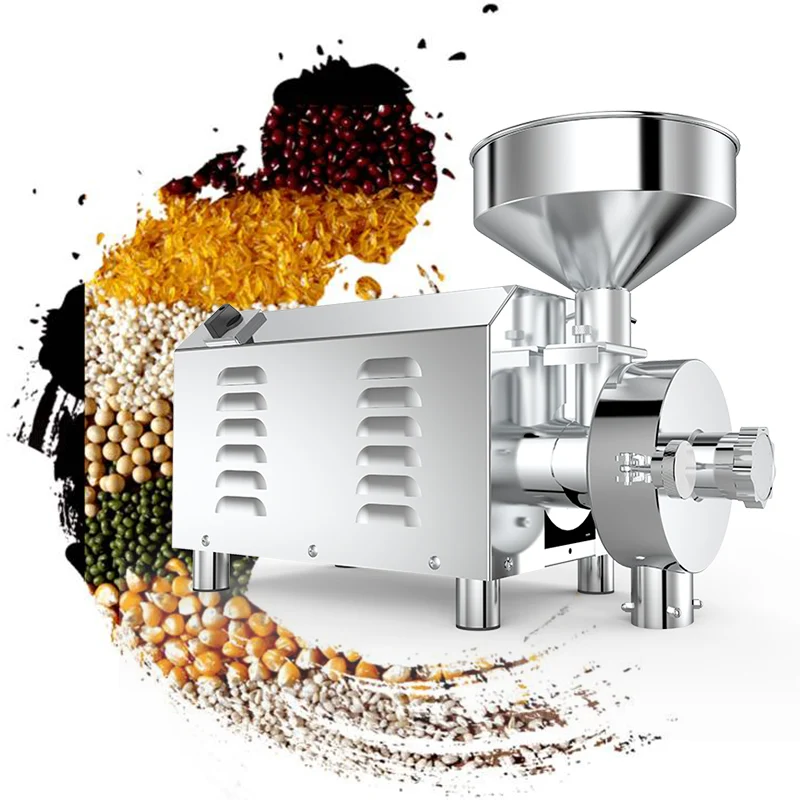 
Electric Mini Wheat flour mill And Grain Milling Machine grinding mill herb spice pulverizer 