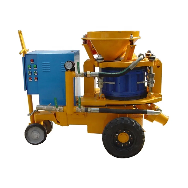 Good design the high quality dry type concrete shotcrete machine for tunnel