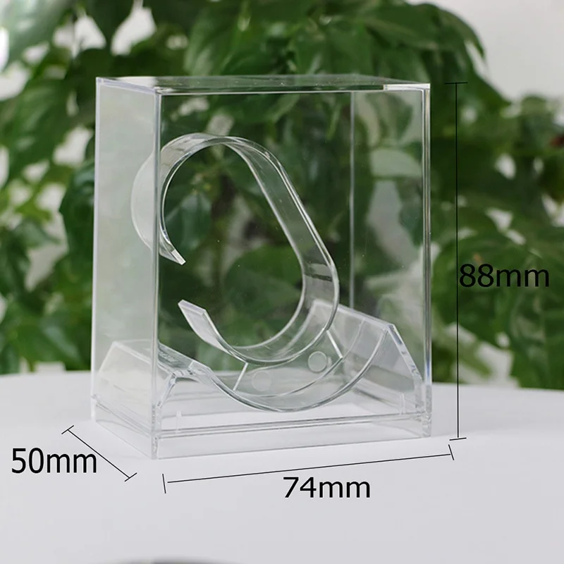 Factory Custom acrylic packaging box transparent clear watch box for kids