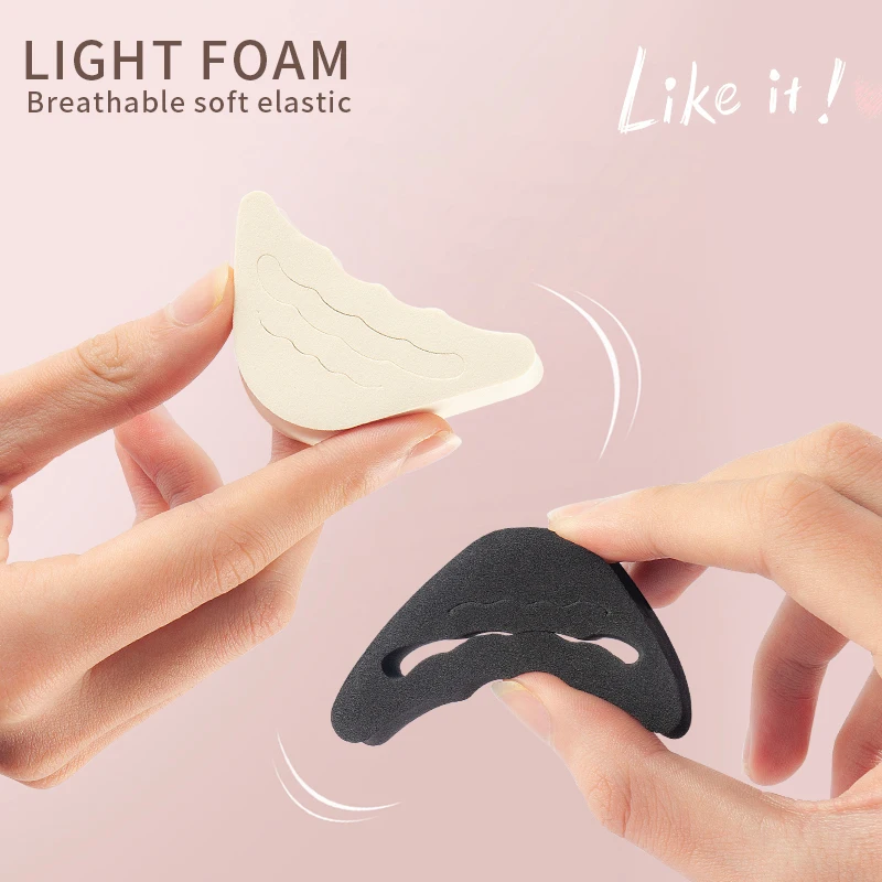 High Heel Anti-slip Foot Care Adjustable Big Toe Filler Insole Pad Soft Removable Sponge Toe Plug Forefoot Pad