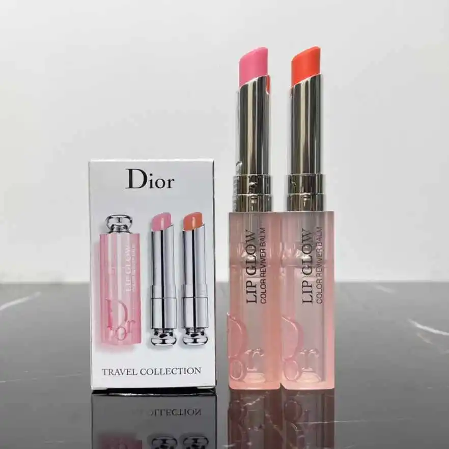 Two piece color changing lipstick set  Dior lipstick  Wholesale of branded cosmetics  3.2g