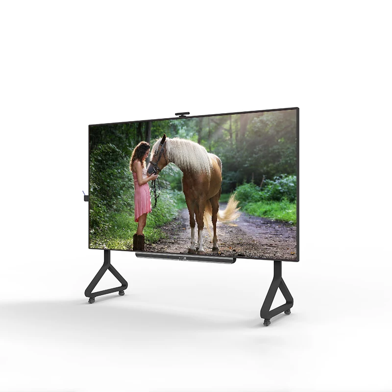 All-in-one touching screen top quality 162 inch interactive mini cob led display screen