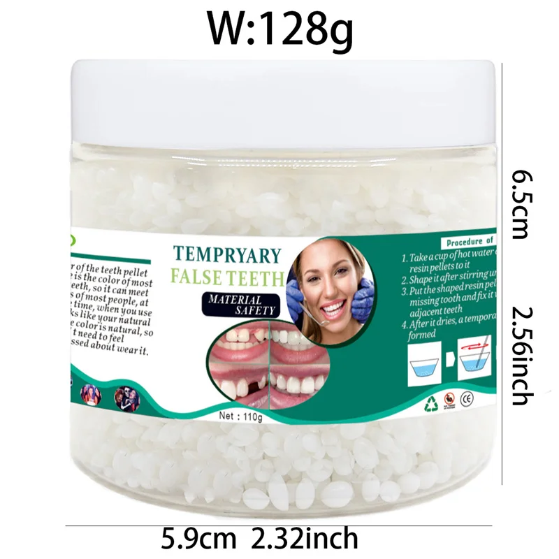 High Quality Temporary missing broken tooth repair granules teeth gaps tooth false teeth filling moldable solid glue
