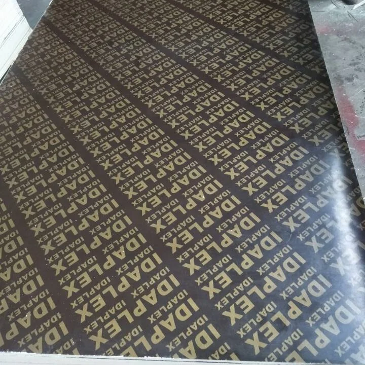 China waterproof 16mm  16.5mm 17mm 17.5mm 18mm finger joint recycled film face plywood board for dubai UAE