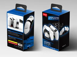 PS5 console wireless charger PS5 with contacts two-seater rechargeable portable handle fast PS5 game peripheral accessories