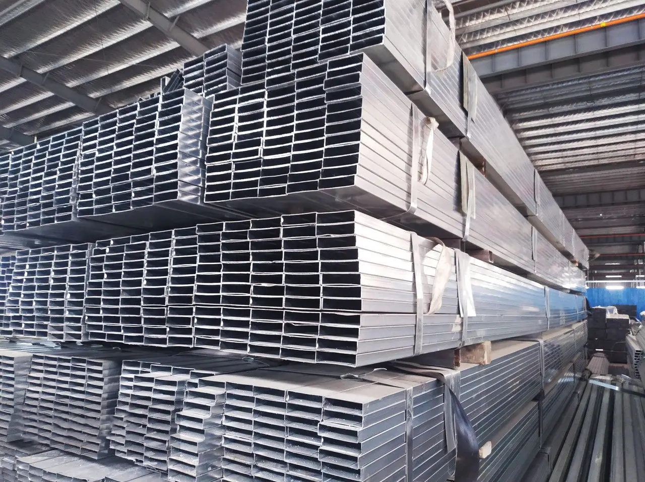 Hot dip Galvanized steel square tube pipe 40x40 tube SHS zinc 90G