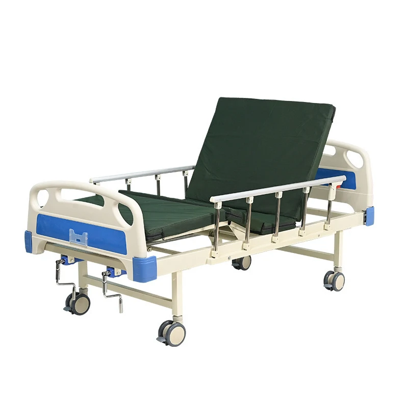 Hospital Medical Patient Nursing Care Bed General Hospital Bed 2 crank 2 function hospital bed low price