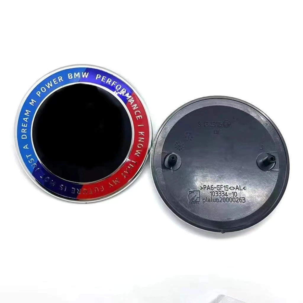 82MM 74MM 50th Anniversary Car front hood emblem logo rear trunk badge For E46 E39 E38 E90 E60 Z3 Z4 X3 X5 X6  8 13237505 DE