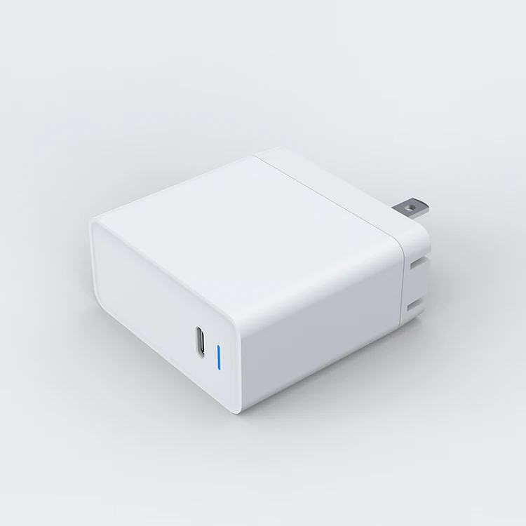 
ZONSAN single charging port pd USB-C 60w wall charger adapter for Macbook pro mobile smart phone 