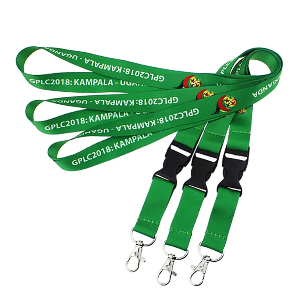 Sublimated printing wholesale id card badge holder google polyester lanyards with logo custom