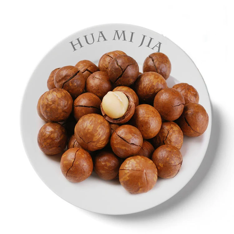 Creamy macadamia nuts, healthy snacks