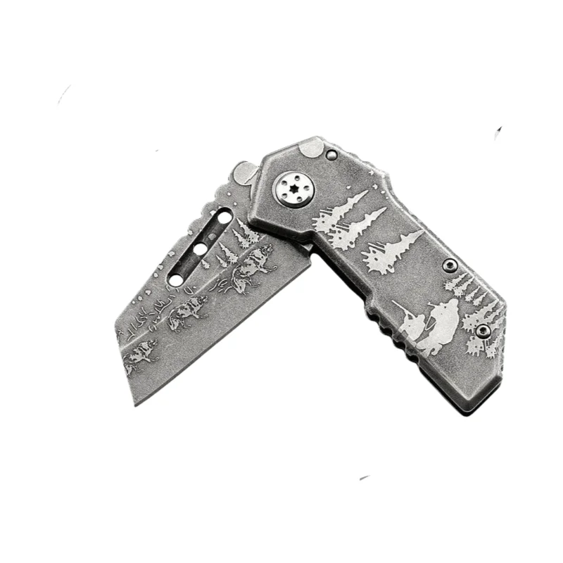Hot selling High-quality Outdoor Survival Tactical EDC Hunting Gift Pocket Knife For Men