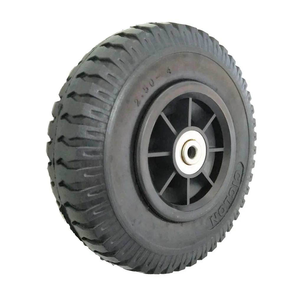 Super Quality High Endurable Wheels Steel Rubber Tread-on-Core 3 Years Warranty Solid Tire Dimensions 6x2-2